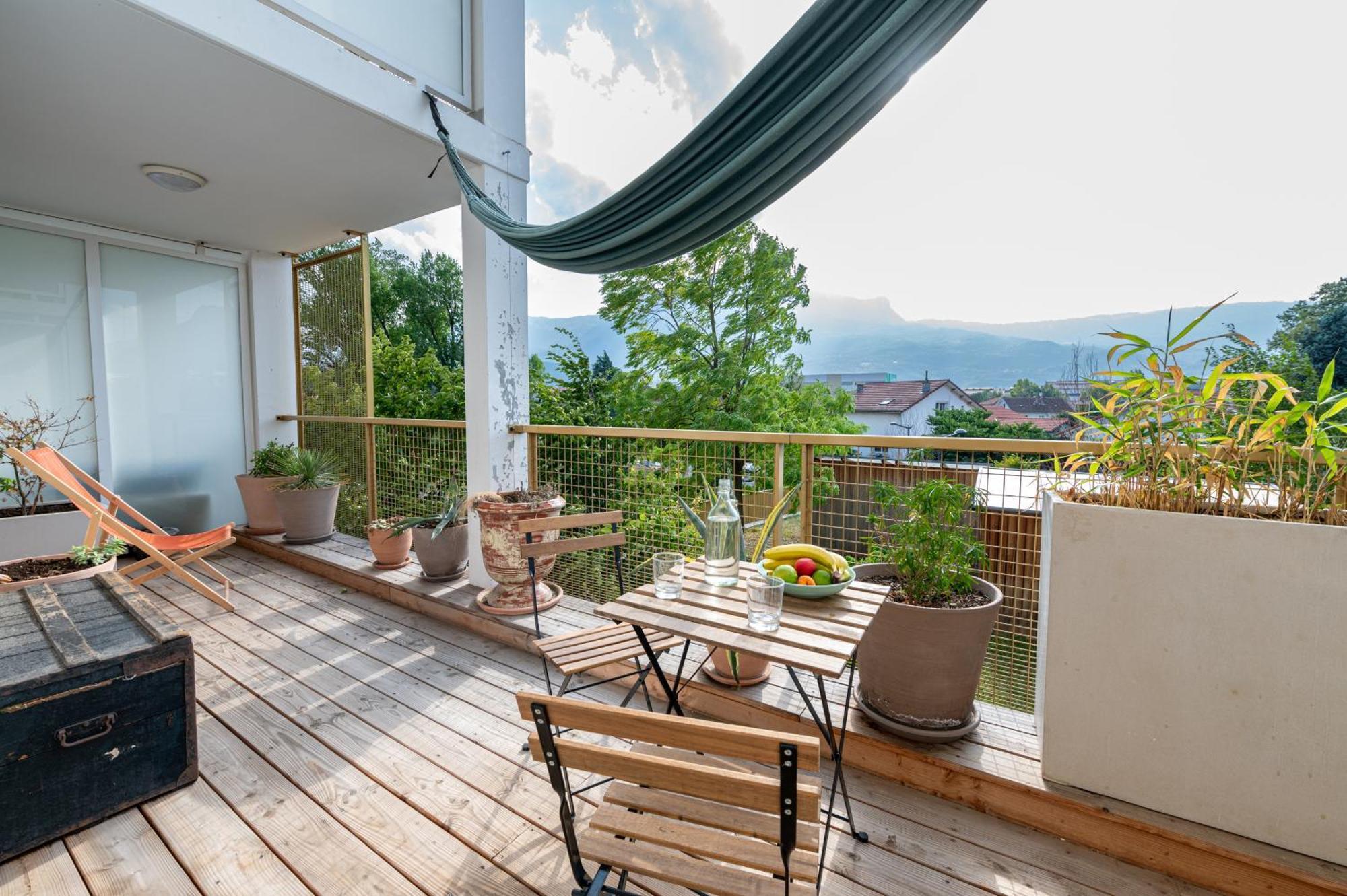 Calme Et Verdure: Vue Montagne - Terrasse - Wifi Grenoble Zewnętrze zdjęcie